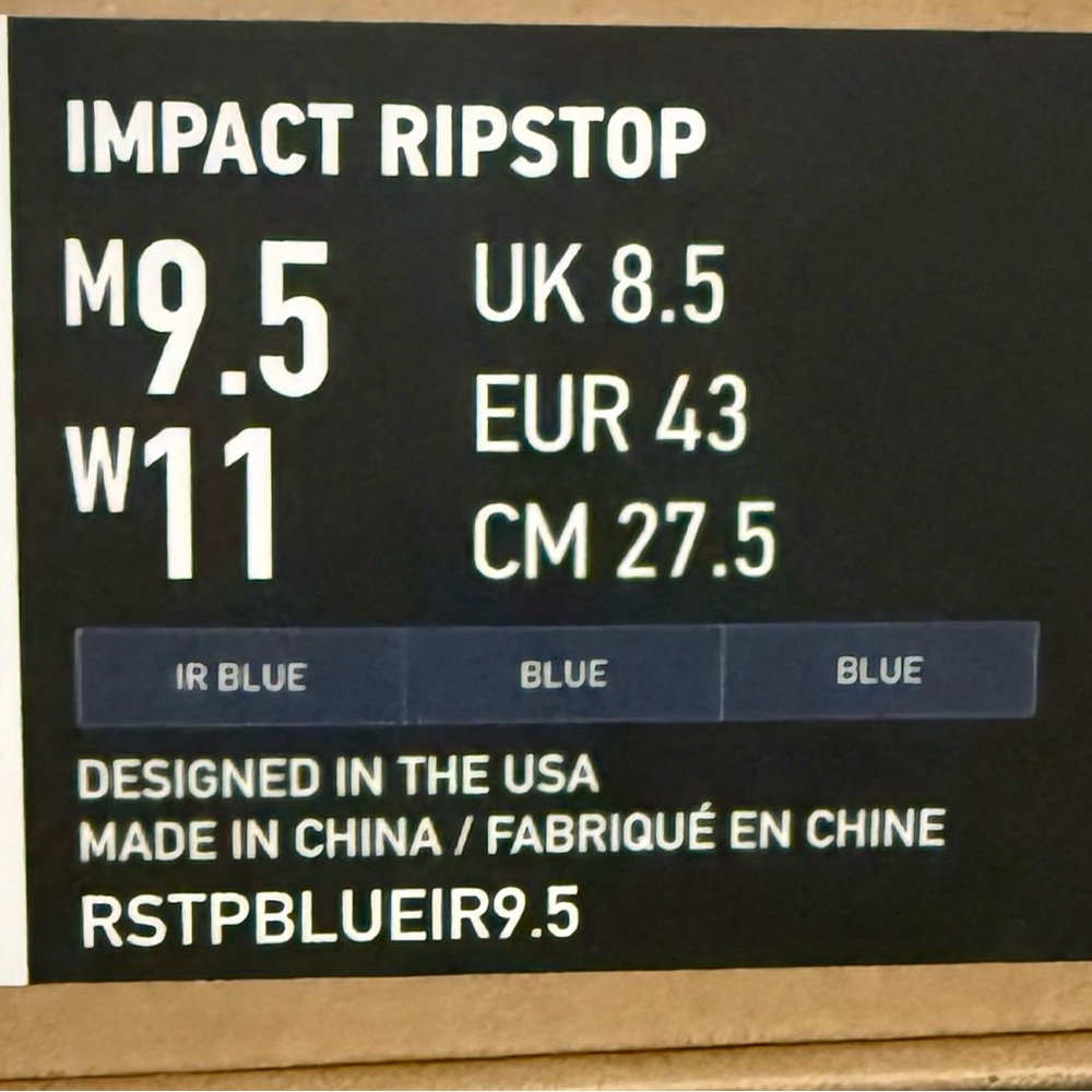 NO BULL Iridescent Blue Athletic Shoes - Picture 4 of 4